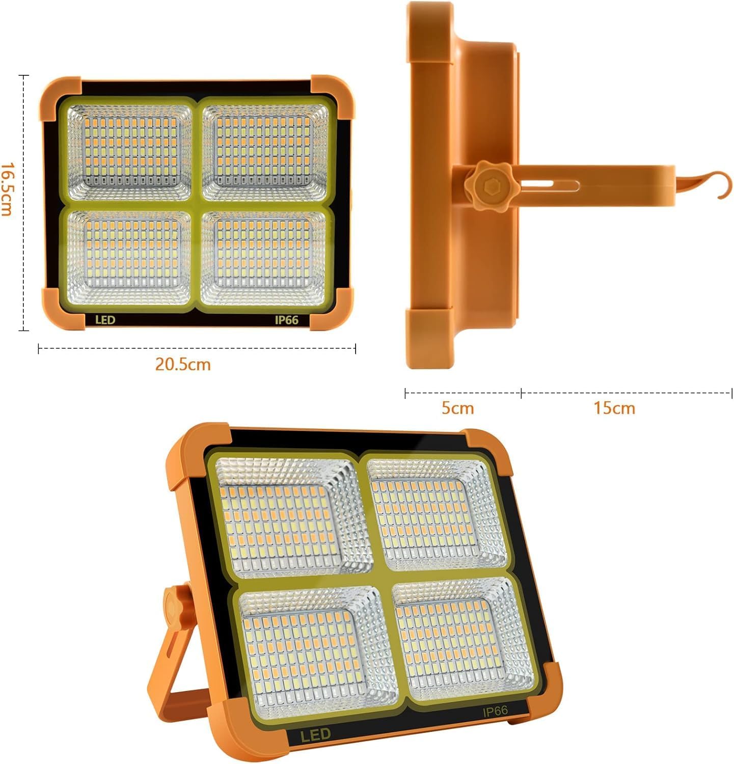 Viva Solar Taşınabilir Solar LED Projektör